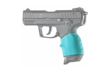 Image of Hogue Monogrip Wraparound With Finger Grooves Sig Sauer P238 .357/.40/9mm, Aqua, 18004