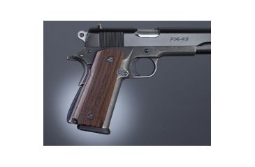 Image of Hogue Para Ordnance P-12 Rosewood Checkered 12911
