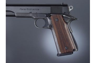 Image of Hogue Para Ordnance P-12 Rosewood Checkered 12911