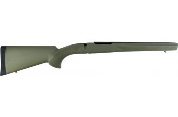 Image of Hogue Full Bed Block Stock, OD Green - Remington 700 BDL S.A. Standard Bar. - 70202 