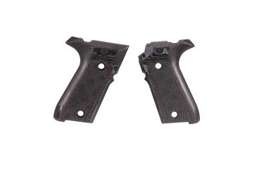 Image of Hogue Rex Zero 1 Compact Grip, Checkered, G10 G-Mascus, Black/Grey, 93157