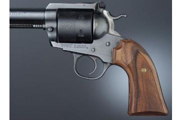 Image of Hogue Ruger Bisley Pau Ferro Cowboy Panels, Checkered 89361