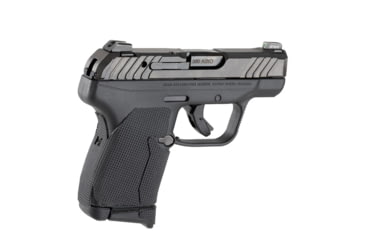 Image of Hogue Ruger LCP MAX, Wrapter Rubber Adhesive Grip, Block Texture, Black, 18178