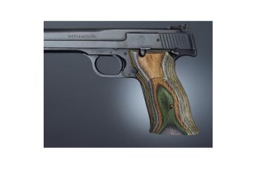 Image of Hogue S&amp;W 41 Lamo Camo Checkered 41411