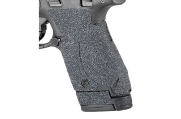 Image of Hogue Wrapter Adhesive Pistol Grip, Smith &amp; Wesson M&amp;P Shield 9mm/.40 S&amp;W, Adhesive Grit, Black, 18449