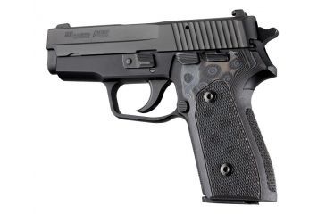 Image of Hogue Sig P225-A1 Checkered G10 G-Mascus 27157