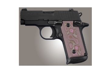 Image of Hogue Sig P238 Grips, G-10 G-Mascus Pink Lava 82098
