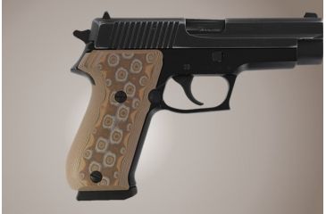 Image of Hogue SIG Sauer P220 American G-10 - G-Mascus Tan 20167-TAN