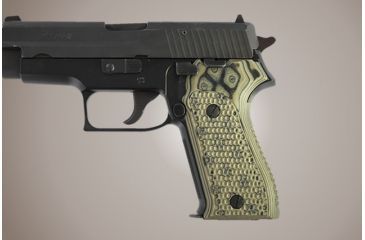 Image of Hogue SIG Sauer P225 Piranha Grip G-10 - G-Mascus Green 27138