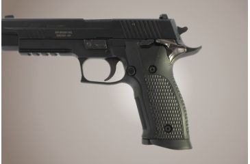 Image of Hogue SIG Sauer P226 SAO X5 X6 Piranha Grip G-10 - Solid Black 27129