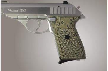 Image of Hogue SIG Sauer P230 P232 Piranha Grip G-10 - G-Mascus Green 30138