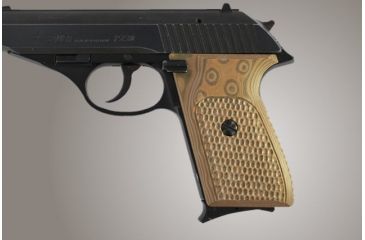 Image of Hogue SIG Sauer P230 P232 Piranha Grip G-10 - G-Mascus Tan 30137-TAN