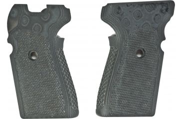 Image of Hogue SIG Sauer P239 Checkered G-10, G-Mascus Black/Gray 31177-BLKGRY