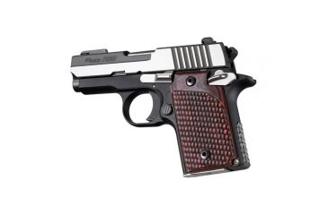Image of SIG Sauer P938 Ambi Piranha Grip G10 - G-Mascus Red Lava