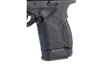 Image of Hogue Wrapter Adhesive Pistol Grip, Springfield Armory XD-S 9mm/.40 S&amp;W/.45 ACP, Adhesive Rubber, Grain, Black, 17360
