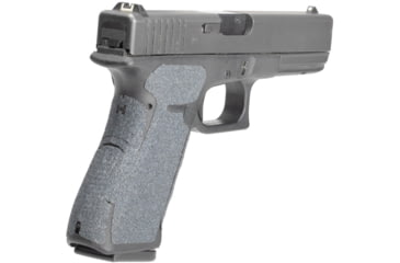 Image of Hogue Wrapter Adhesive Grip For Glock 17, 17L, 18, 22, 24, 31, 34, 35, 37, Small Frame Full Size Generation 3, Grit Black, 17139