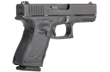 Image of Hogue Wrapter Adhesive Grip For Glock 19, 19MOS, 23, 32, Small Frame Compact Generation 4 Small Backstrap, Rubber Black, 17240