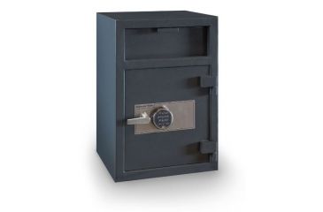 Image of Hollon Safe Hollon FD-3020E Front Loading Depository Safe, Gray, Medium FD-3020E