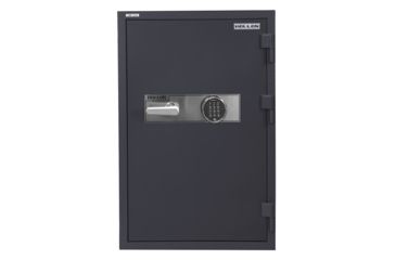 Image of Hollon Safe Hollon HDS-1000E Data/Media Safe, Tan Body, Gray Door, Large HDS-1000E