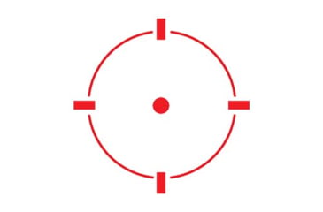 Image of Holosun 1x Digital Reflex Sight-Thermal, Multi-Reticle, Black, DRS-TH