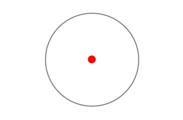 Image of Holosun Advanced Enclosed Micro Reflex Red Dot Sight, 1x 1.1 x 0.87 in, 2 MOA Red Dot Reticle, Black Anodized, AEMS-211301