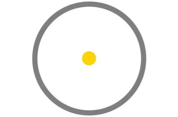 Image of Holosun ARO Advanced Rifle Optic 1x22mm Reflex Red Dot Sight, Gold 2MOA Dot Reticle, Black, ARO-GD2
