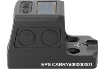 Image of Holosun Carry Enclosed Pistol Sight w/Multiple Reticle System, Red Reticle, Black, EPS-CARRY-RD-MRS