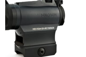 Image of Holosun Elite 65 MOA Circle / 2 MOA Dot Reticle Green LED Dot Sight, Black, HE515GM-GR Elite