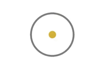 Image of Holosun HE407K-GD-X2 Reflex Red Dot Sight, 1x 0.58x0.77in, 6 MOA Dot, HE407K-GD-X2