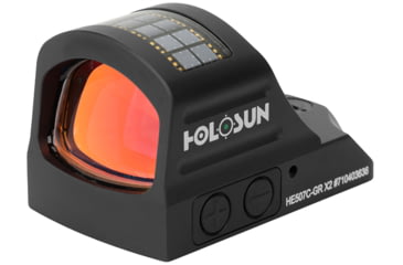 Image of Holosun HE507C-GR-X2 Green Dot Sight, 1x, 2 MOA Dot &amp; 32MOA Circle, Black, HE507C-GR-X2