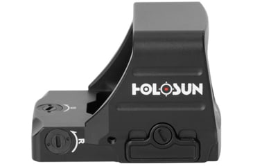 Image of Holosun HE507COMP Open Reflex Optical Sight, 2 MOA Dot, Red CRS Competition Reticle, Black, HS507COMP