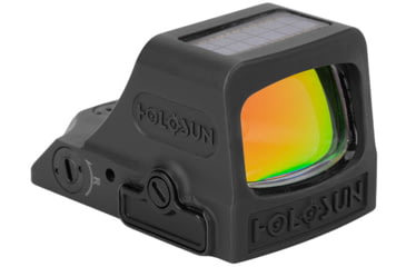Image of Holosun HE508T-RD-X2 Reflex Red Dot Sight, 2x 0.63 x 0.91 in, 2 MOA Dot &amp; 32 MOA Circle, Black, HE508T-X2