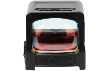 Image of Holosun HE509T X2 Enclosed Reflex Optical Red Dot Sight, 2x 0.66 x 0.9 in, Red LED, Black, HE509T-RD X2