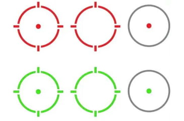 Image of Holosun ARO-EVO-DUAL 1x26mm Reflex Red Dot Sight w/ Green Laser