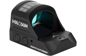 Image of Holosun HS407CO-X2 Red Dot Sight, 1x, 8 MOA Circle, Black, HS407CO-X2
