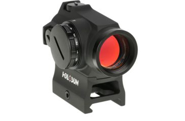 Image of Holosun HS503R Classic Series Red Dot Sight, 1x, 2 MOA Dot/65 MOA Ring, CR2032 Battery, Black, HS503R
