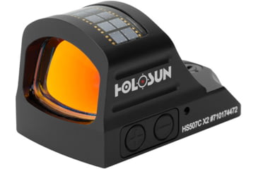 Image of Holosun HS507C-X2 Red Dot Sight, 1x, 2 MOA Dot &amp; 32MOA Circle, Black, HS507C-X2