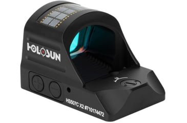 Image of Holosun HS507C-X2 Red Dot Sight, 1x, 2 MOA Dot &amp; 32MOA Circle, Black, HS507C-X2