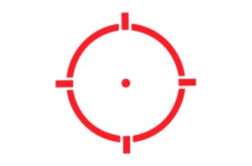 Image of OpticsPlanet Exclusive Holosun HS510C 1x Open Reflex Sight, Red Dual Reticle, FDE HS510C-FDE-R