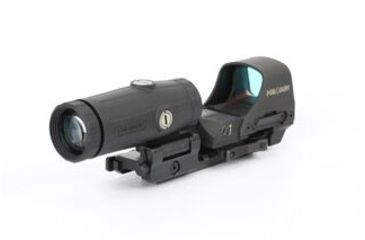 Image of Holosun HS510C Open Reflex Circle Dot Sight w/HM3X Magnifier Combo, Black, HS510C &amp; HM3X COMBO