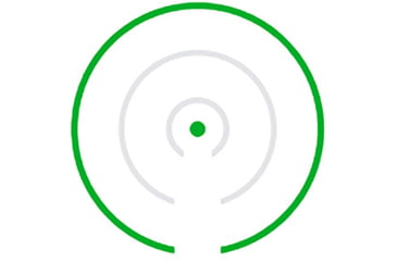 Image of Holosun Ronin 507COMP 1x1.1 Reflex Green Dot Sight, Competition Reticle, Black, RONIN-HE507COMP-GR