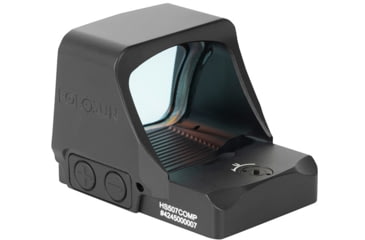 Image of Holosun Ronin 507COMP 1x1.1 Reflex Green Dot Sight, Competition Reticle, Black, RONIN-HE507COMP-GR