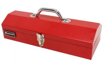 Image of Homak 16in Red Metal Toolbox Low Profile RD00116616