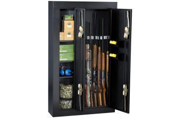 Image of Homak 8 Gun Double Door Cabinet 36028 (contents not included)