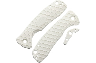 Image of Honey Badger Knives Large Linerlock Handle White HB5036