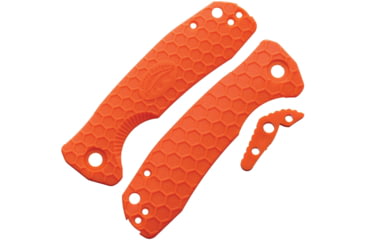 Image of Honey Badger Knives Medium Linerlock Handle Org