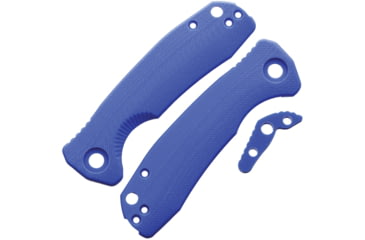 Image of Honey Badger Knives Small Linerlock Handle Blue