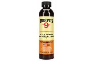 Image of Hoppe's 9 Plus Black Powder Solvent &amp; Patch Lubricant Bottle, 8 oz, 999