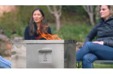 Image of Hot Ash Rambler Full Size Fire Pit, Stainless Steel, STV-FIRE-PIT7