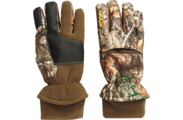 Image of Hot Shot Aggressor Gloves - Men's, Realtree Edge, Large, 0E266C-L